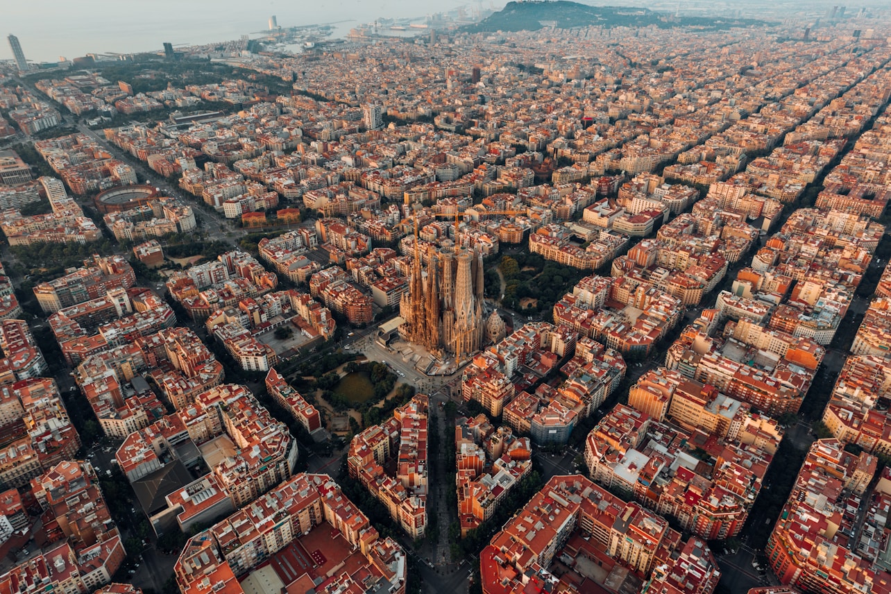 Vista panorámica desde Montserrat